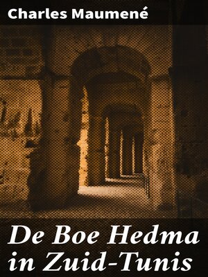 cover image of De Boe Hedma in Zuid-Tunis